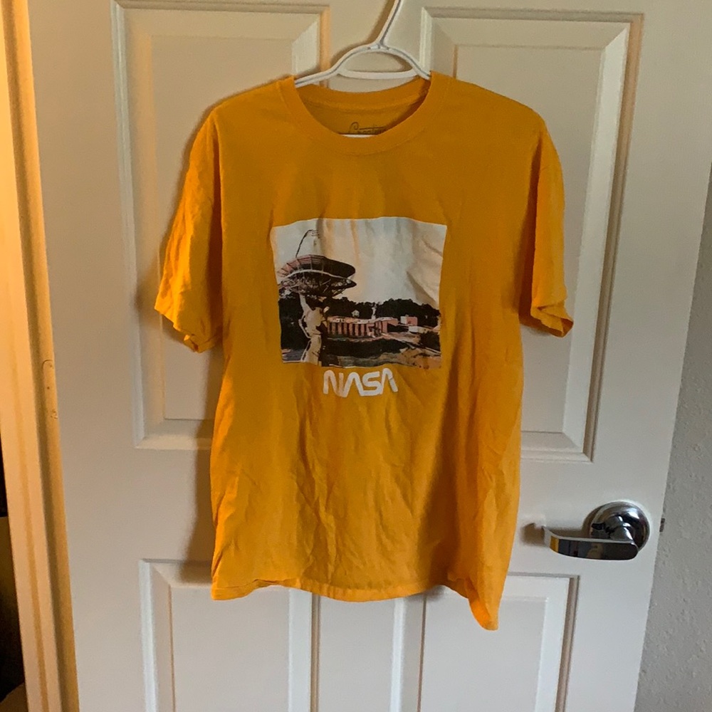 NASA yellow shirt! Worn one time!